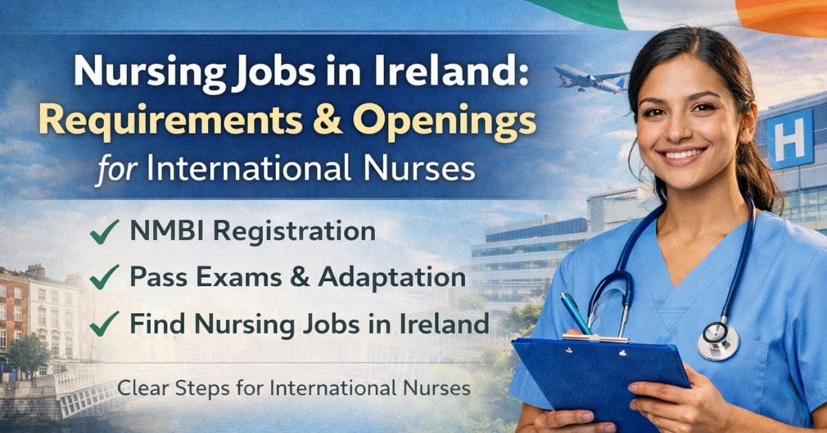 how to become a nurse in ireland