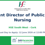 Assistant Director of Public Health Nursing — Cork, HSE