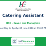 Catering Assistant Jobs in Cavan and Monaghan