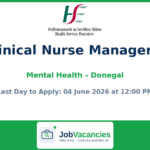 Clinical Nurse Manager 3 Mental Health – Donegal
