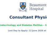 Consultant Physician in Endocrinology and Diabetes Mellitus – Connolly Hospital