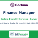 Finance Manager – Corlann Disability Services – Galway