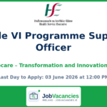 Grade VI Programme Support Officer – Sláintecare Transformation and Innovation Office