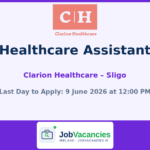 Healthcare Assistant Job in Sligo — Clarion Healthcare