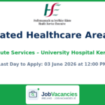 Integrated Healthcare Area Lead Acute Services – University Hospital Kerry