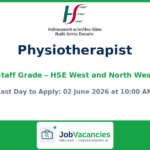 Physiotherapist, Staff Grade – HSE West and North West