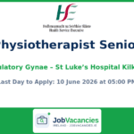 Physiotherapist Senior Ambulatory Gynae – St Luke’s Hospital Kilkenny