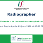 Radiographer Staff Grade – St Columcille’s Hospital Dublin