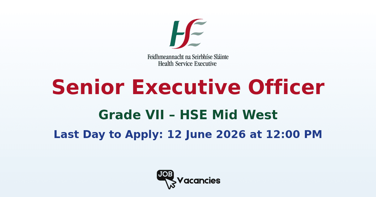 Grade VII Senior Executive Officer – HSE Mid West