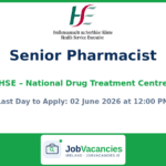 Senior Pharmacist Jobs Dublin – National Drug Treatment Centre