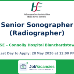 Senior Sonographer (Radiographer) – Connolly Hospital Blanchardstown