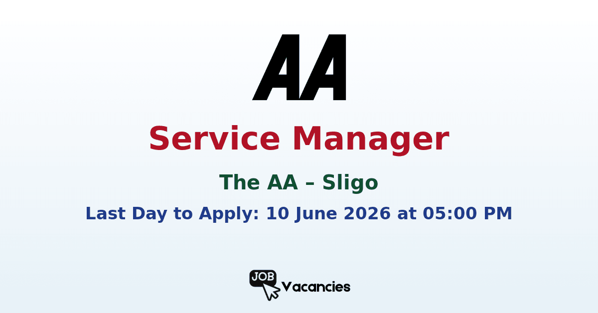 Service Manager – The AA Ireland