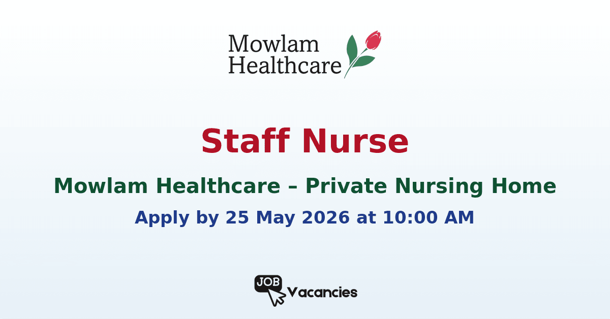 Staff Nurse – Mowlam Healthcare Jobs in Sligo