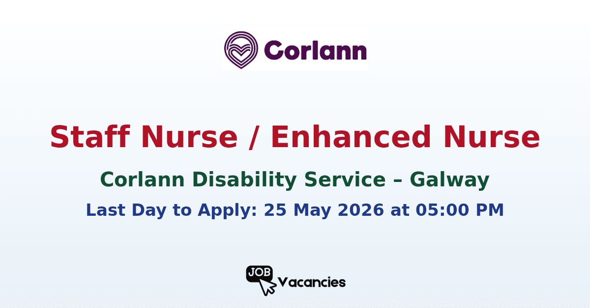 Staff Nurse / Enhanced Nurse – Disability Service Jobs in Galway