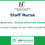 Staff Nurse Surgical Hub Jobs Galway University Hospitals