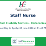 Staff Nurse Intellectual Disability Services – Corlann South East