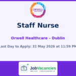 Staff Nurse – Orwell Healthcare Dublin
