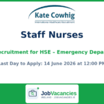 Staff Nurses – Emergency Department Jobs in Dublin