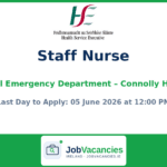Staff Nurse – General Emergency Department – Connolly Hospital