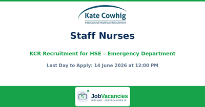 Staff Nurses – Emergency Department Jobs in Dublin