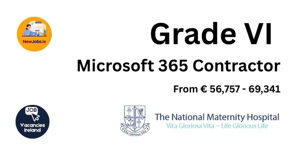 Microsoft 365 Contractor Job at National Maternity Hospital Dublin