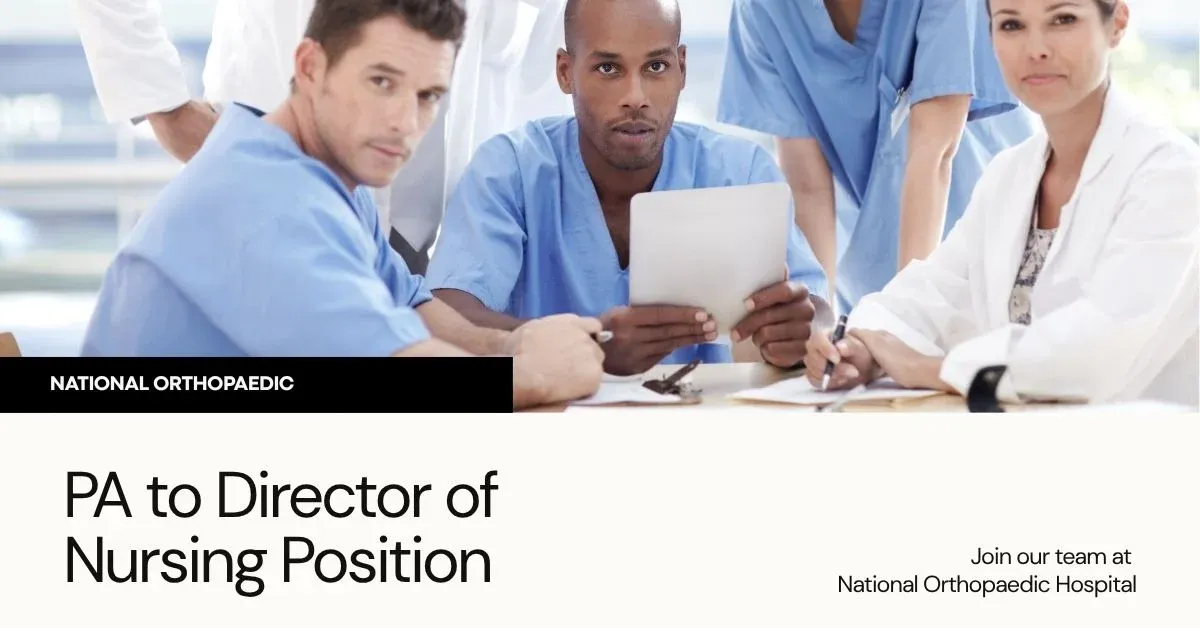 pa to director of nursing position