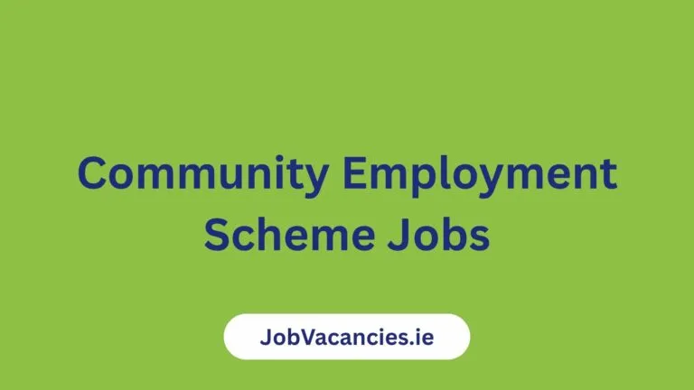 community employment scheme jobs