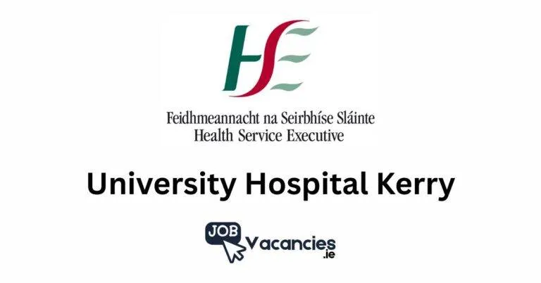 university hospital kerry job vacancies