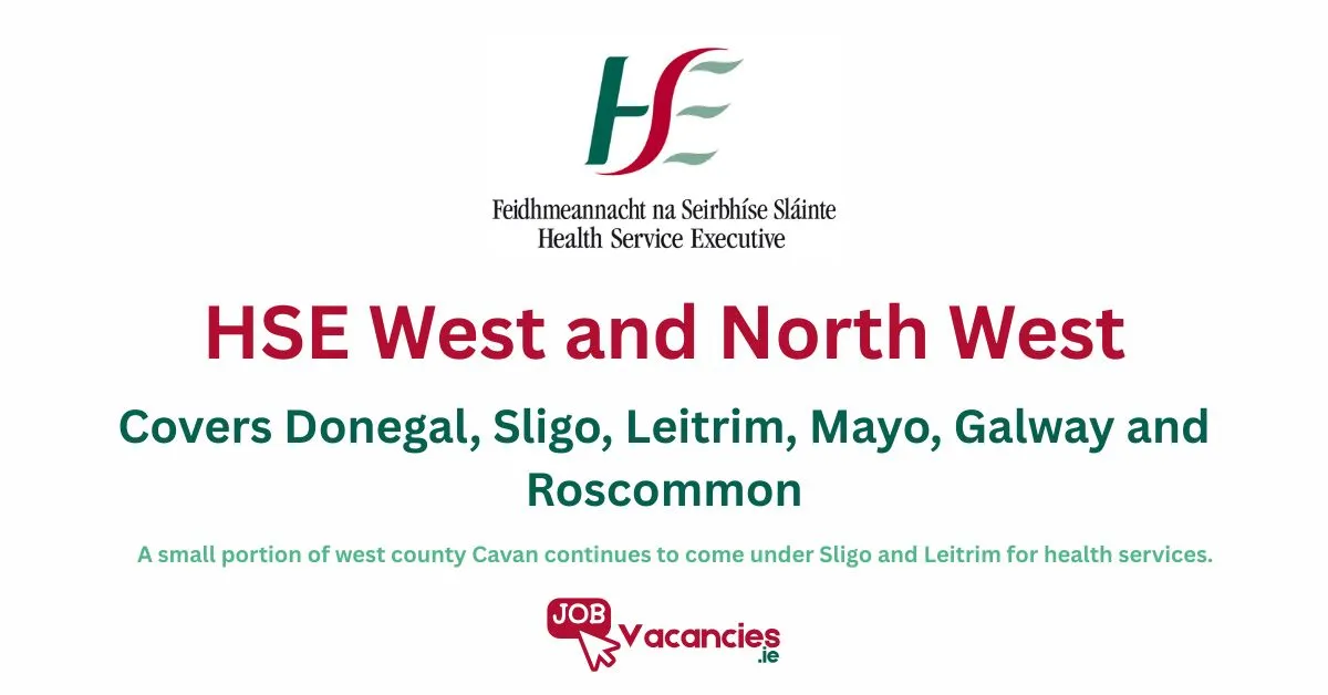 hse west and north west job vacancies