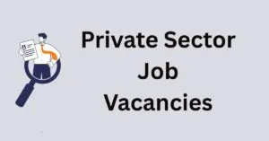 private sector job vacancies